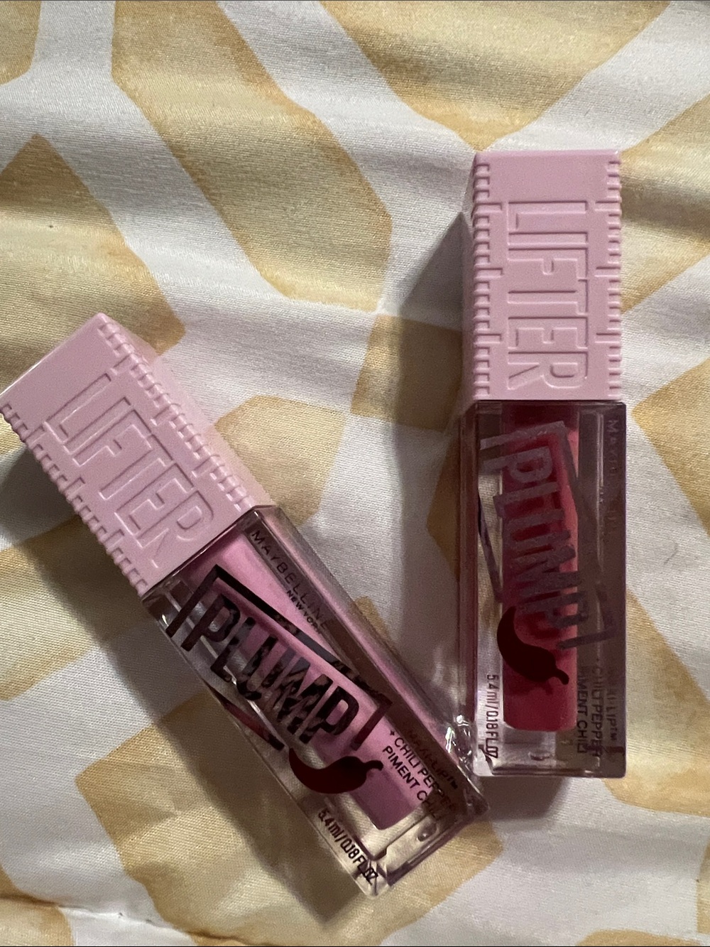 Maybelline Lip Lifter Plump Lip Gloss Duo in Pink